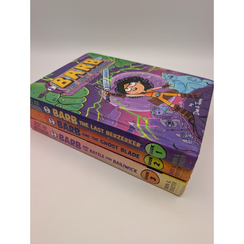 Barb the Last Berzerker Lot Books 1-3 Graphic Novel Halloween Comic Book Set
